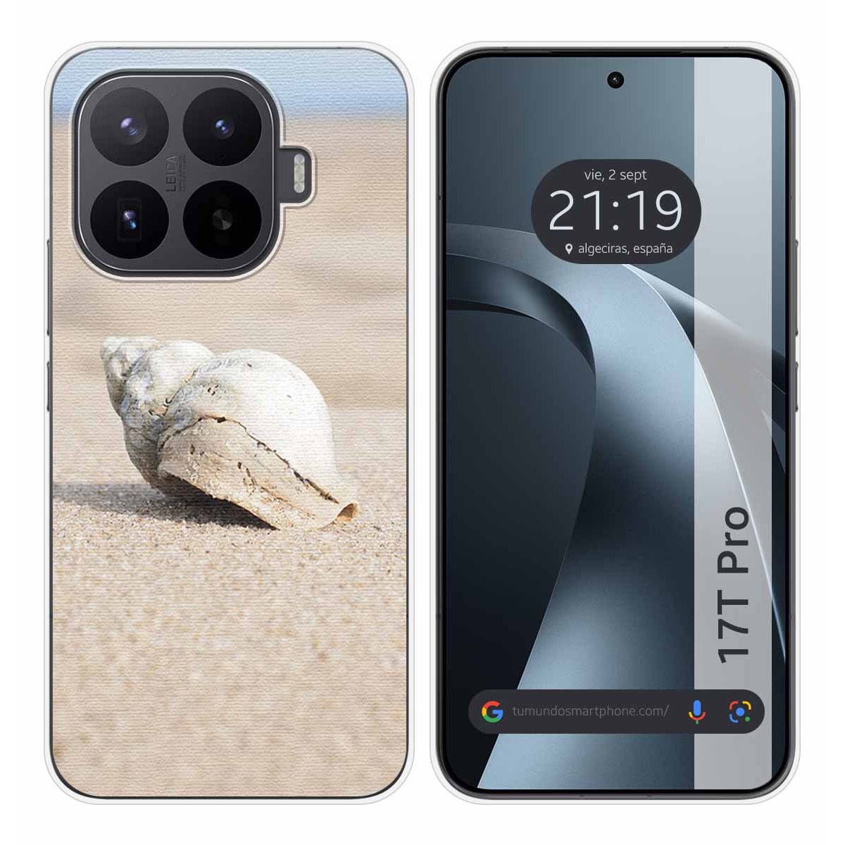 Funda Silicona para Xiaomi 17T Pro 5G diseño Concha Dibujos