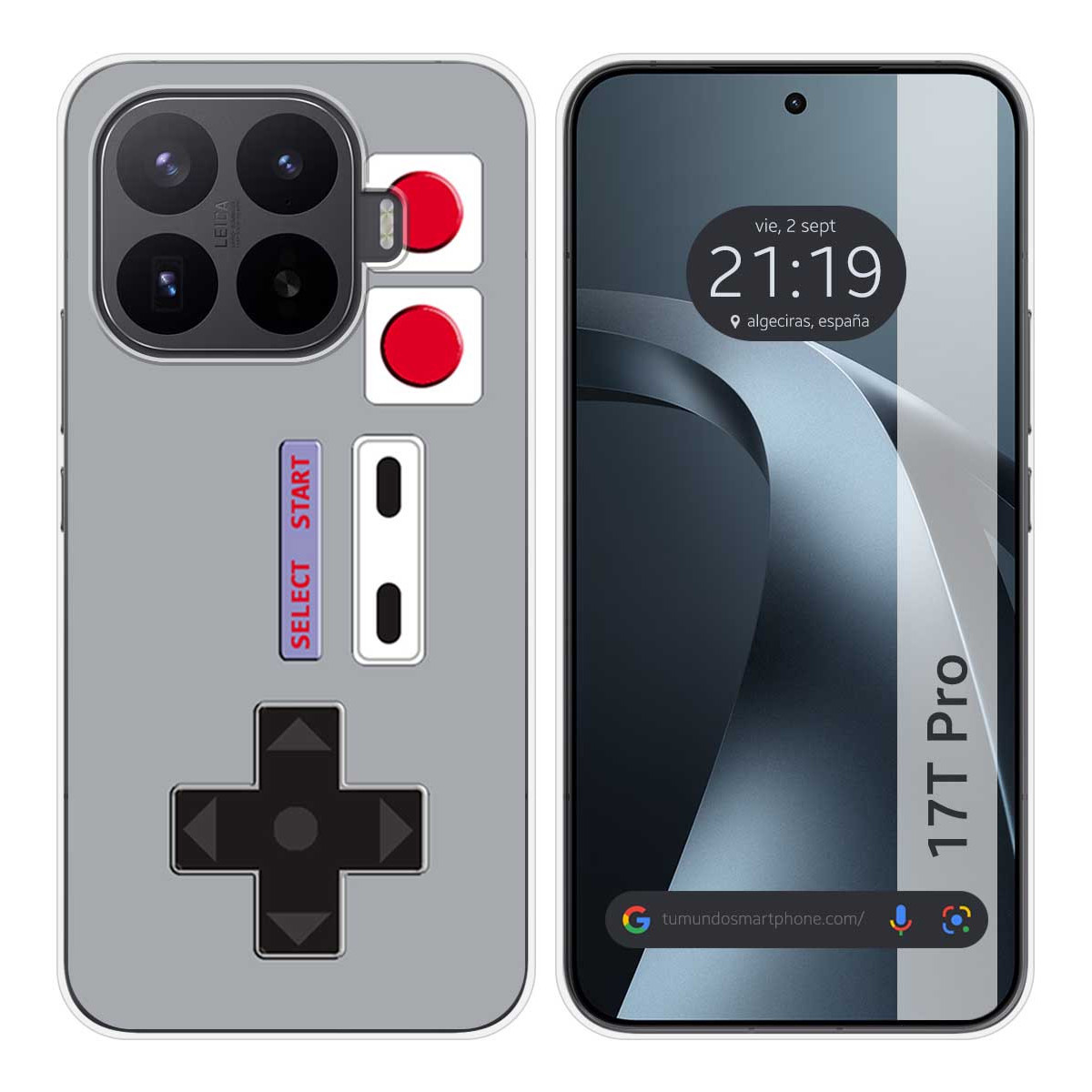 Funda Silicona para Xiaomi 17T Pro 5G diseño Consola Dibujos