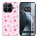 Funda Silicona para Xiaomi 17T Pro 5G diseño Flores Dibujos