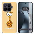 Funda Silicona para Xiaomi 17T Pro 5G diseño Jirafa Dibujos