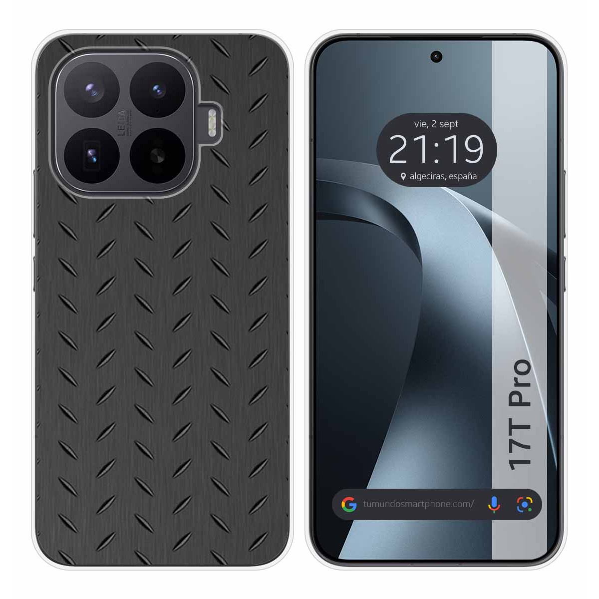 Funda Silicona para Xiaomi 17T Pro 5G diseño Metal Dibujos