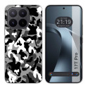 Funda Silicona para Xiaomi 17T Pro 5G diseño Snow Camuflaje Dibujos