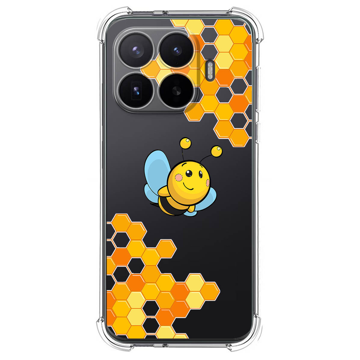 Funda Silicona Antigolpes para Xiaomi 17T Pro 5G diseño Abeja Dibujos