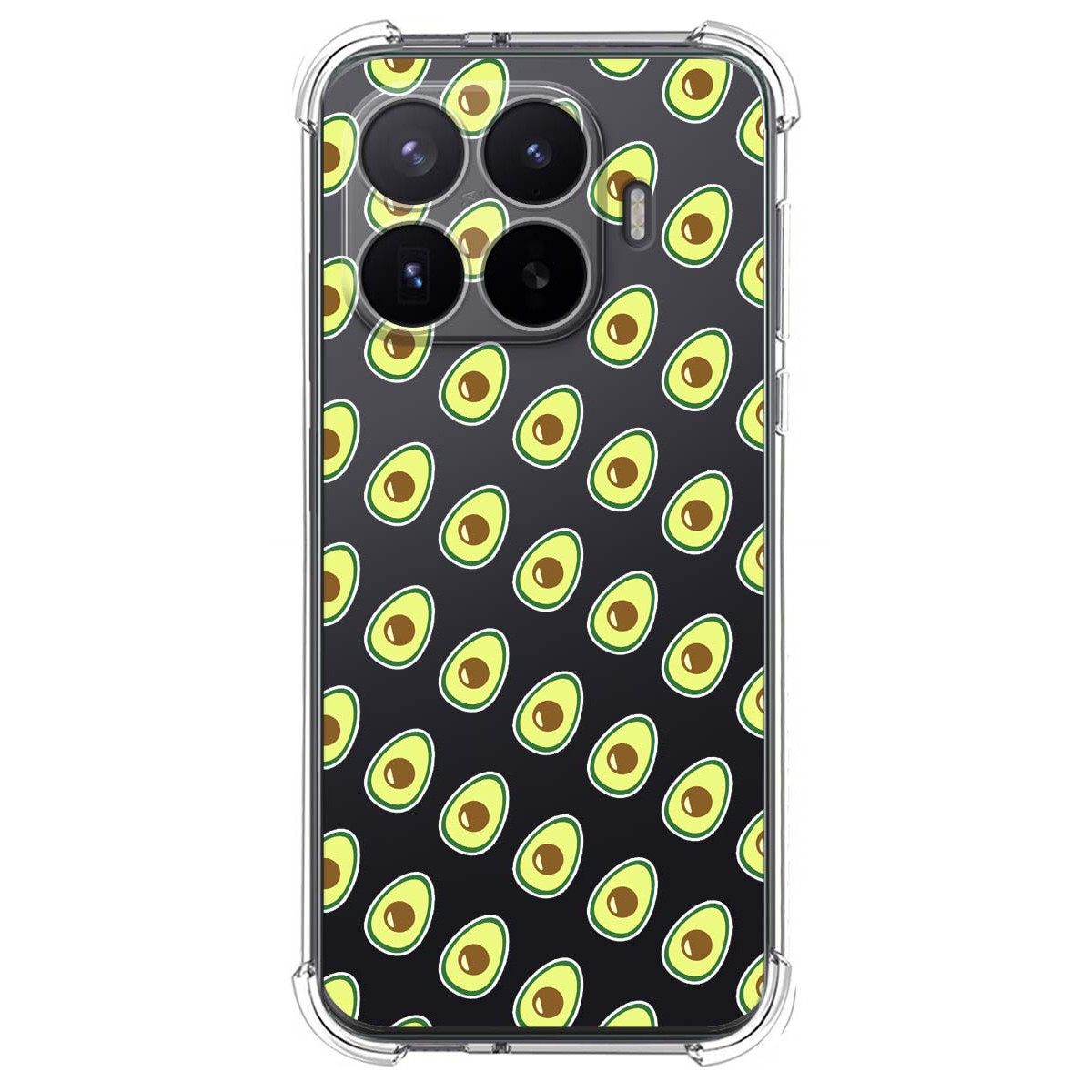 Funda Silicona Antigolpes para Xiaomi 17T Pro 5G diseño Aguacate Dibujos