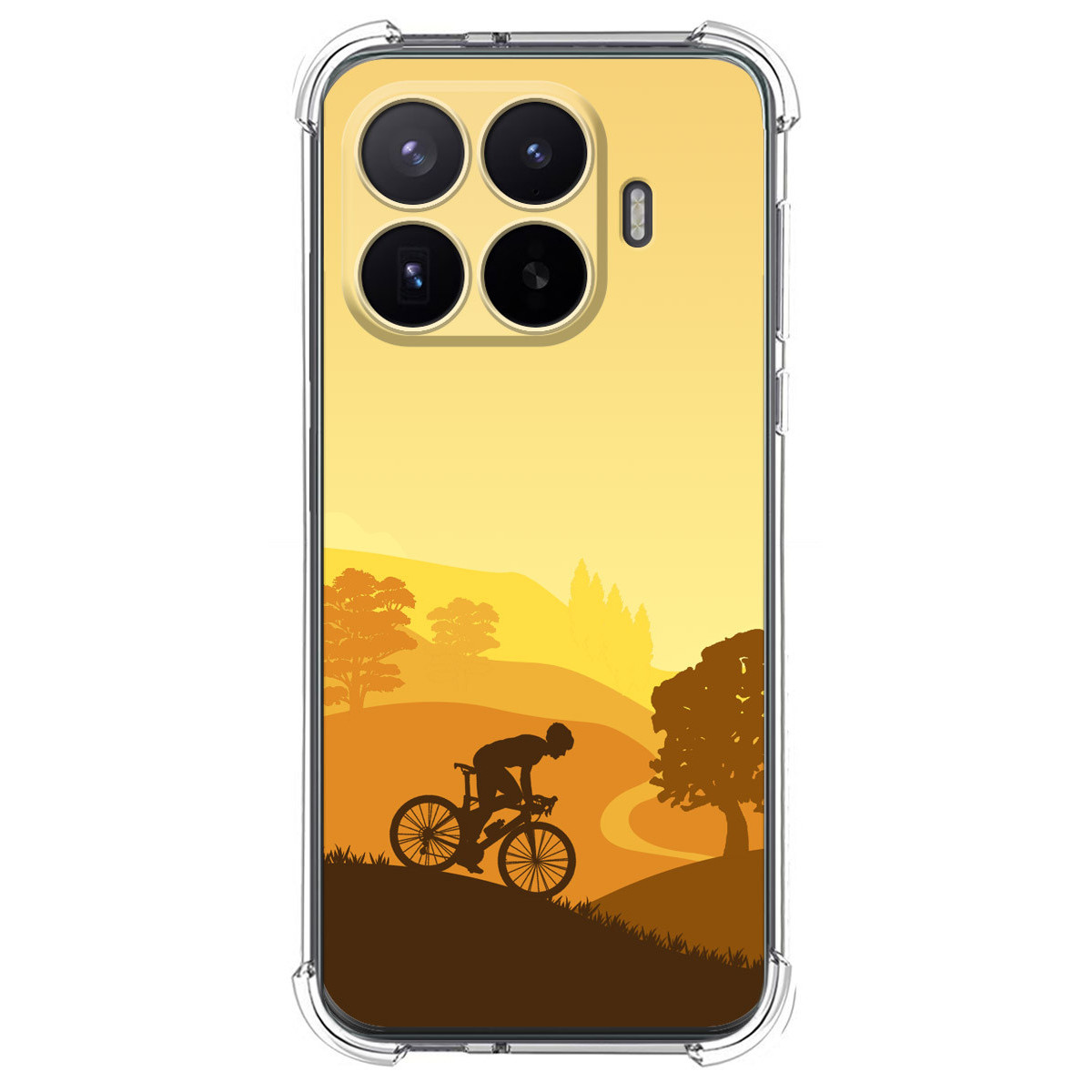 Funda Silicona Antigolpes para Xiaomi 17T Pro 5G diseño Ciclista Dibujos
