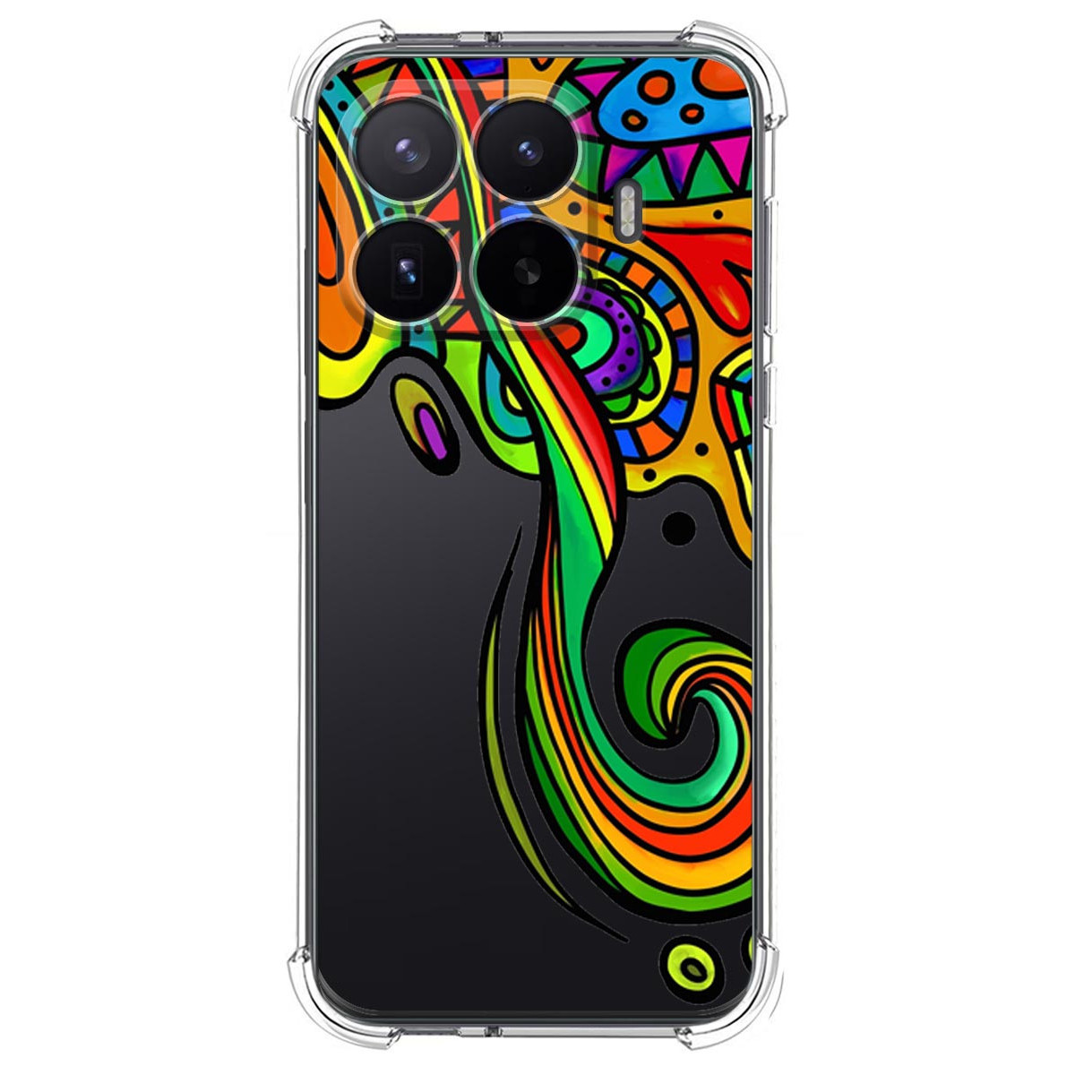 Funda Silicona Antigolpes para Xiaomi 17T Pro 5G diseño Colores Dibujos