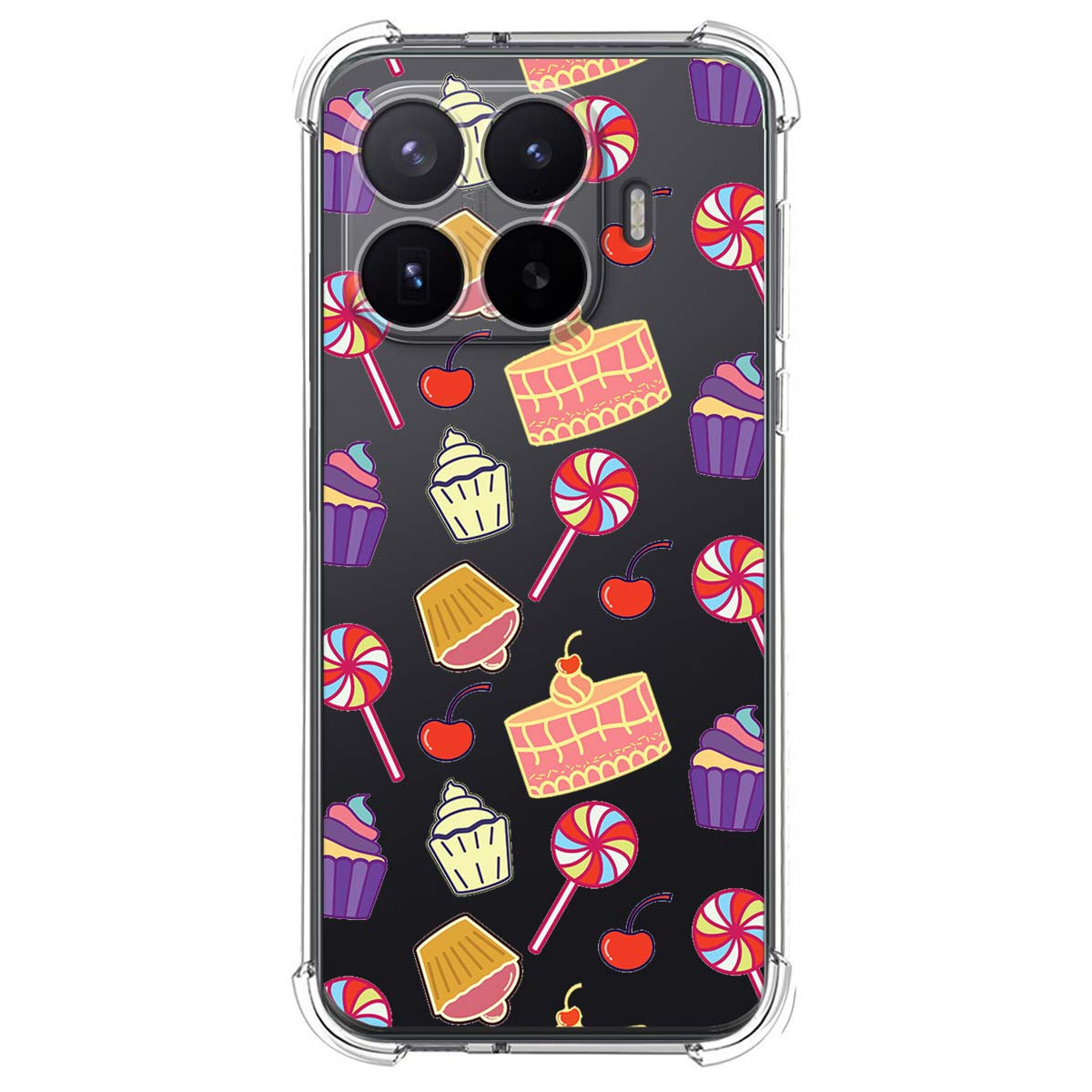 Funda Silicona Antigolpes para Xiaomi 17T Pro 5G diseño Dulces 01 Dibujos