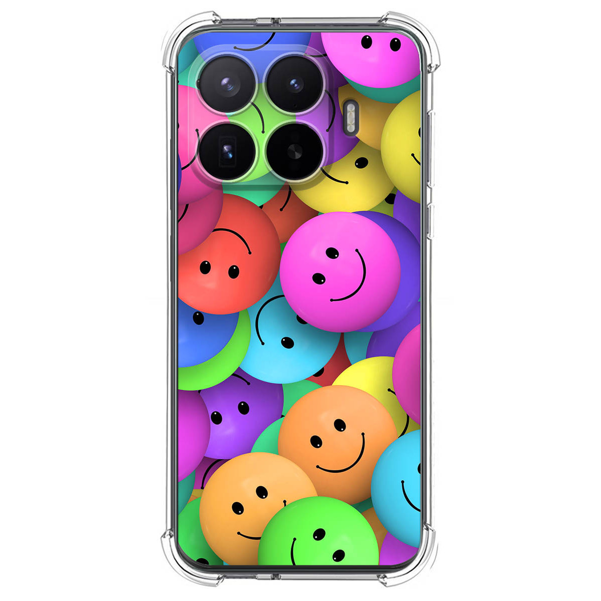 Funda Silicona Antigolpes para Xiaomi 17T Pro 5G diseño Smile Dibujos