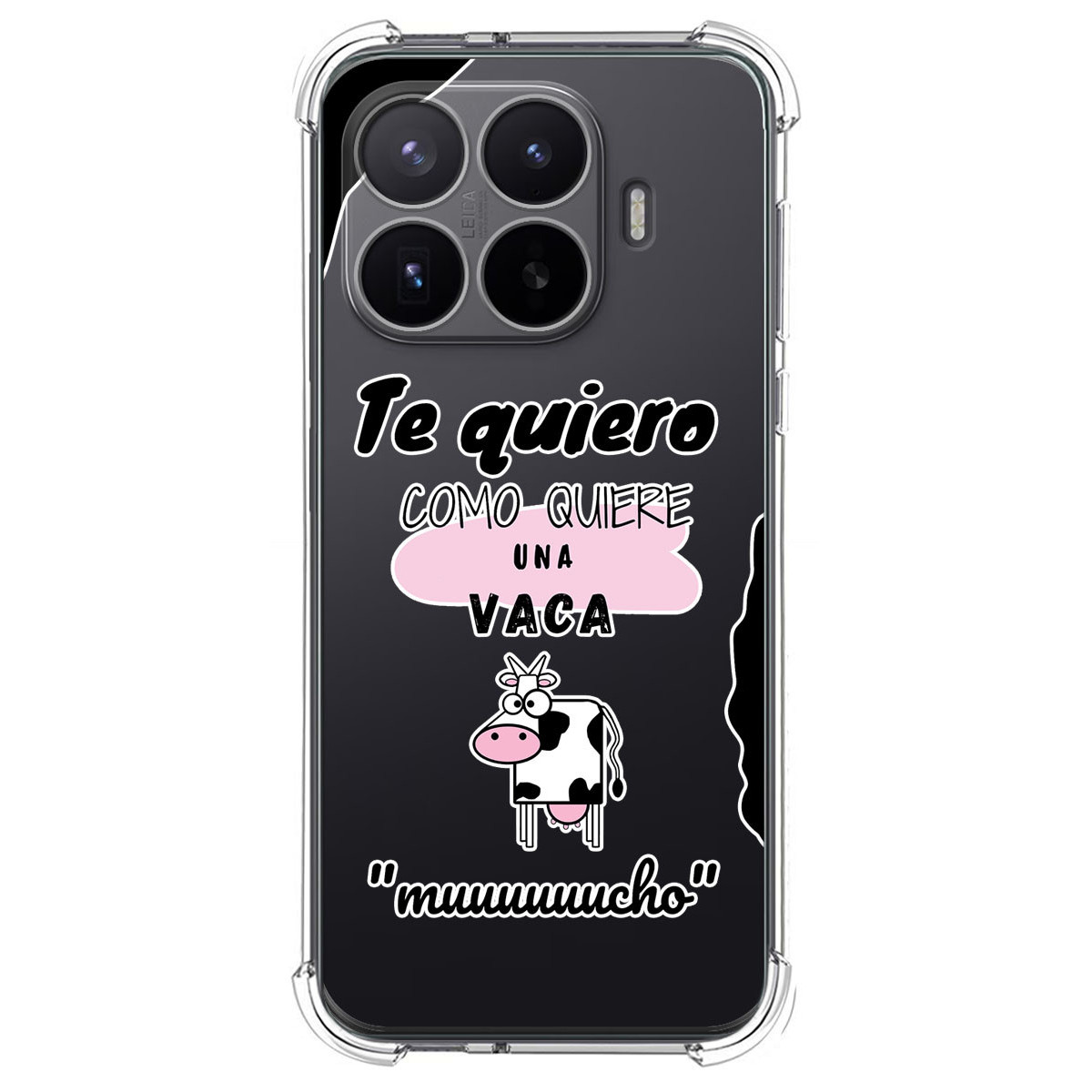 Funda Silicona Antigolpes para Xiaomi 17T Pro 5G diseño Vaca Dibujos