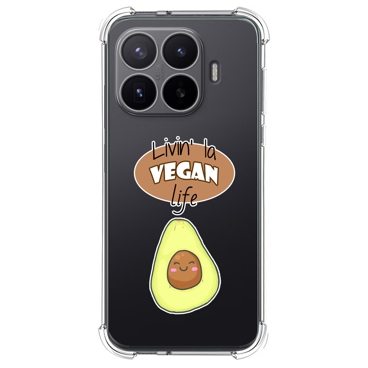 Funda Silicona Antigolpes para Xiaomi 17T Pro 5G diseño Vegan Life Dibujos
