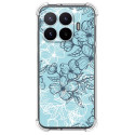 Funda Silicona Antigolpes para Xiaomi 17T Pro 5G diseño Flores 03 Dibujos