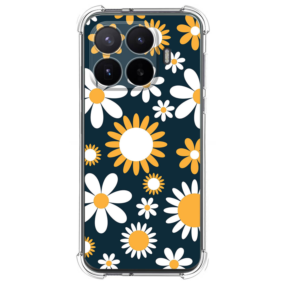 Funda Silicona Antigolpes para Xiaomi 17T Pro 5G diseño Flores 08 Dibujos