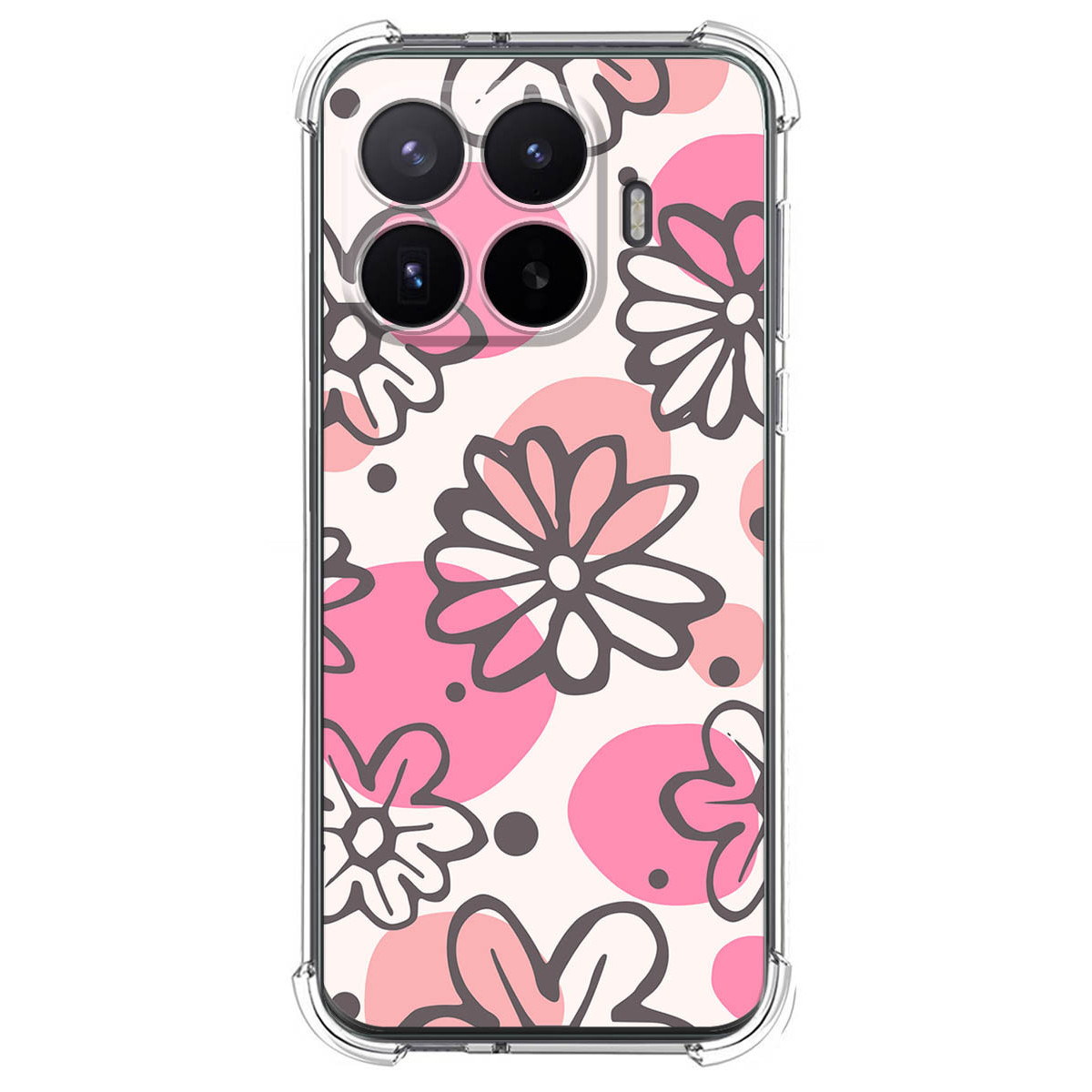 Funda Silicona Antigolpes para Xiaomi 17T Pro 5G diseño Flores 09 Dibujos