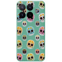Funda Silicona Líquida Verde para Xiaomi 17T Pro 5G diseño Catrina Dibujos
