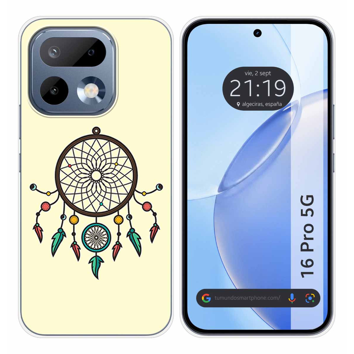 Funda Silicona para Realme 16 Pro 5G diseño Atrapasueños Dibujos