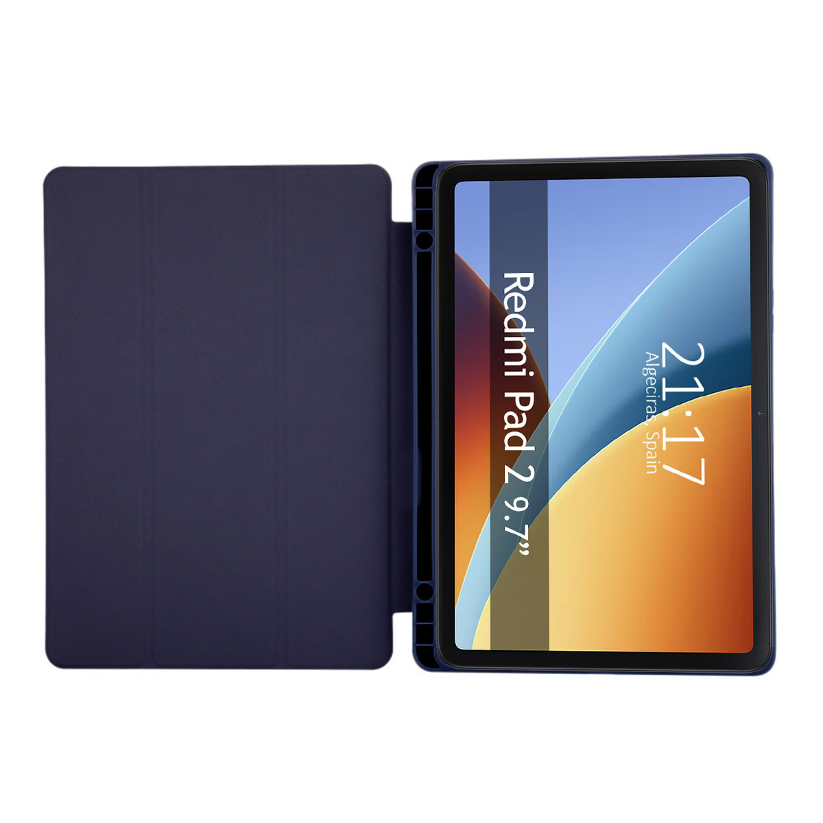 Funda con tapa Smart para Xiaomi Redmi Pad 2 9.7 color Azul
