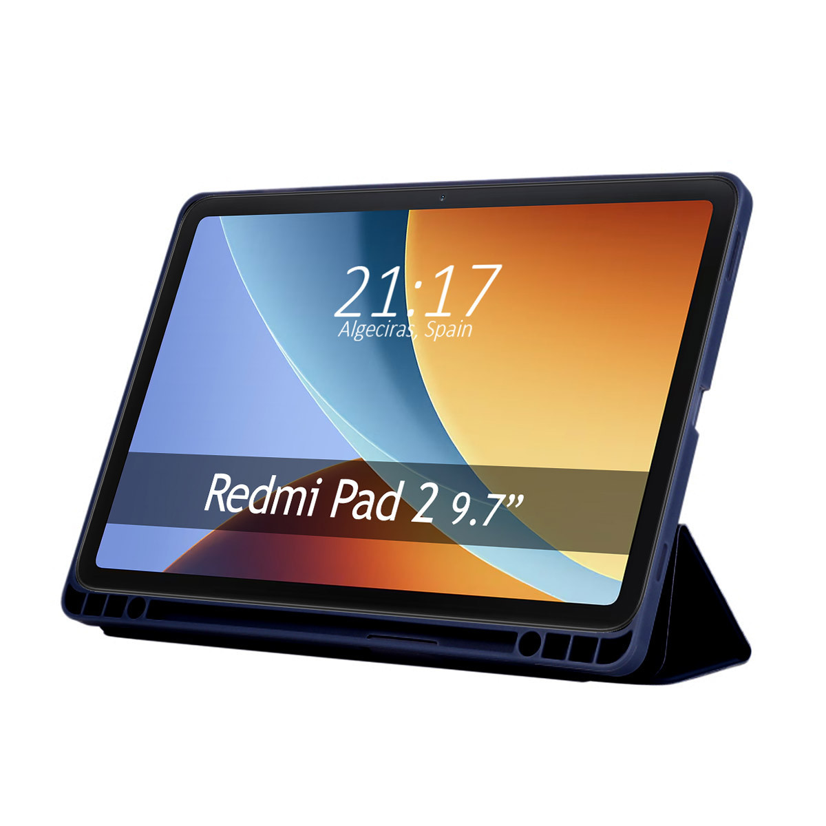 Funda con tapa Smart para Xiaomi Redmi Pad 2 9.7 color Azul