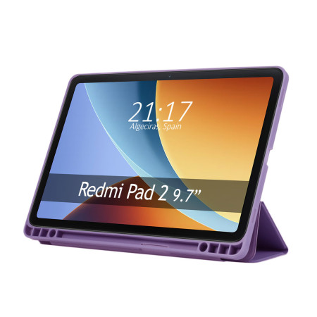 Funda con tapa Smart para Xiaomi Redmi Pad 2 9.7 color Morada