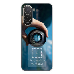 Personaliza tu Funda Silicona Gel Tpu Transparente con tu Fotografia para Xiaomi Poco C81 Pro 4G Dibujo Personalizada
