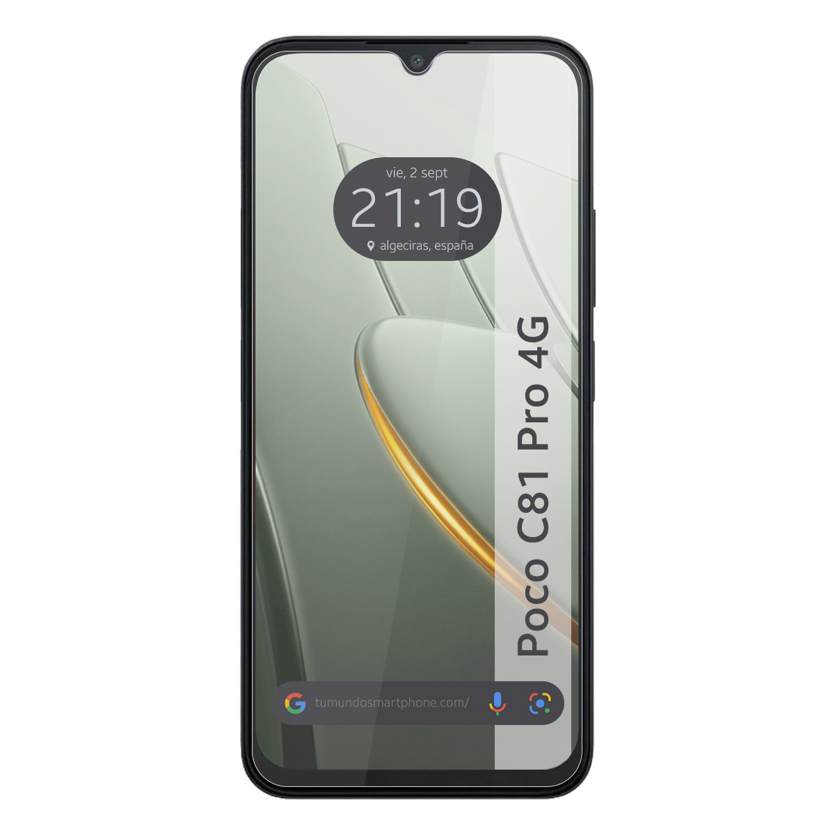 Protector Cristal Templado para Xiaomi Poco C81...