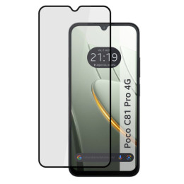 Protector Cristal Templado Completo 5D Full Glue Negro...