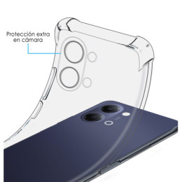 Funda Silicona Antigolpes Transparente para Vivo Y21 5G 2