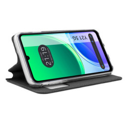 Funda Libro Soporte con Ventana para Vivo Y21 5G color Negra 2