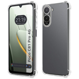 Funda Silicona Antigolpes Transparente para Xiaomi Poco...