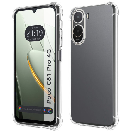 Funda Silicona Antigolpes Transparente para Xiaomi Poco C81 Pro 4G