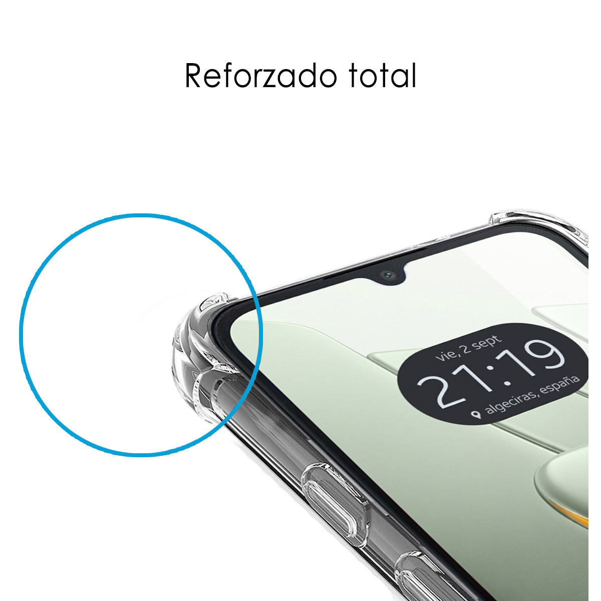 Funda Silicona Antigolpes Transparente para...