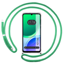 Funda Colgante Transparente para Vivo Y21 5G con Cordon...