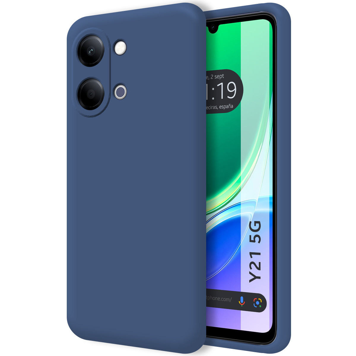 Funda Silicona Líquida Ultra Suave para Vivo...