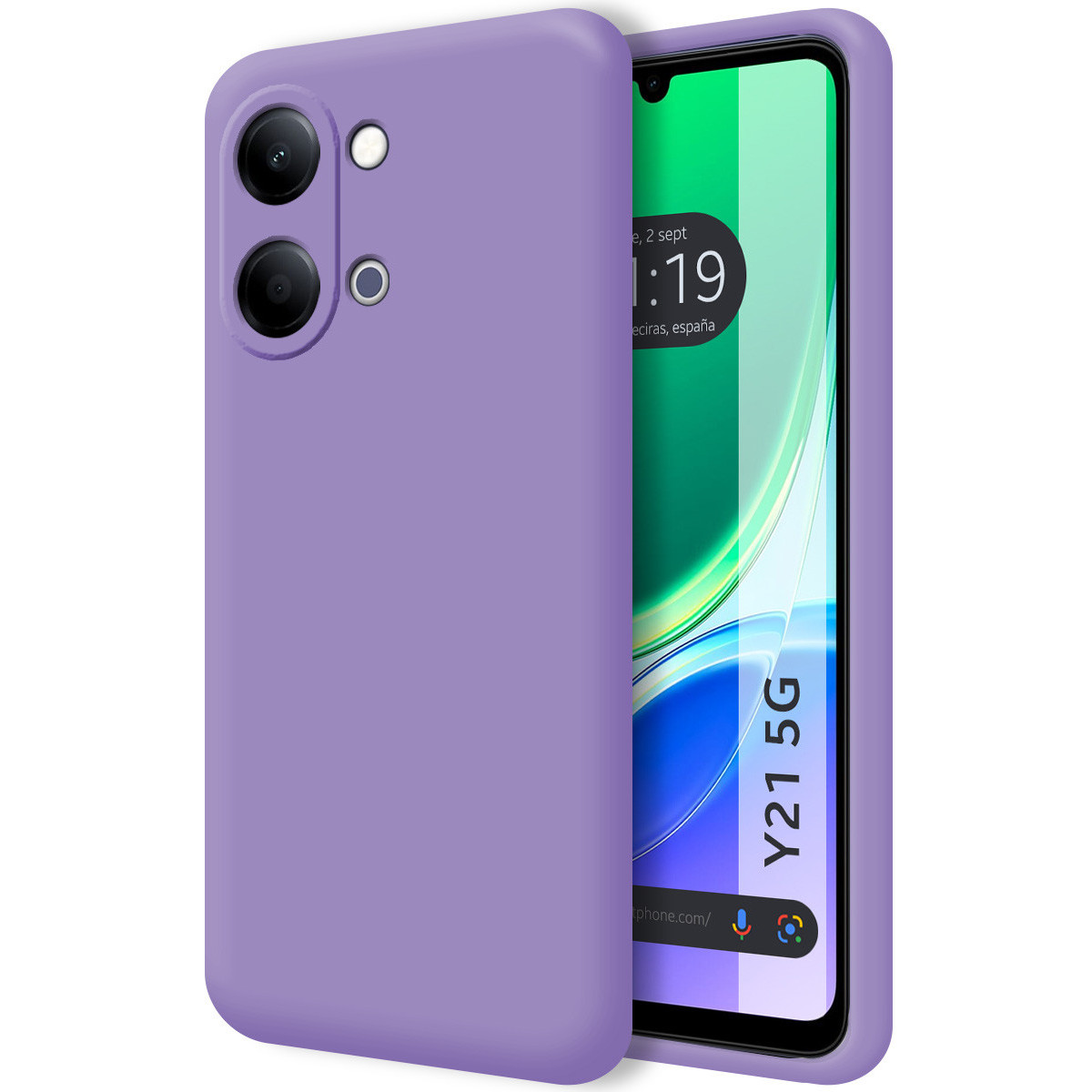Funda Silicona Líquida Ultra Suave para Vivo...