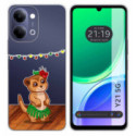 Funda Silicona Transparente para Vivo Y21 5G diseño Suricata Dibujos