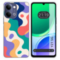 Funda Silicona para Vivo Y21 5G diseño Splash 01 Dibujos