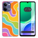 Funda Silicona para Vivo Y21 5G diseño Splash 03 Dibujos