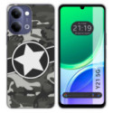 Funda Silicona para Vivo Y21 5G diseño Camuflaje 02 Dibujos
