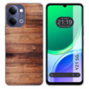 Funda Silicona para Vivo Y21 5G diseño Madera 02 Dibujos