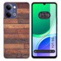 Funda Silicona para Vivo Y21 5G diseño Madera 03 Dibujos