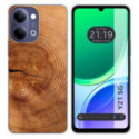 Funda Silicona para Vivo Y21 5G diseño Madera 04 Dibujos