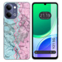 Funda Silicona para Vivo Y21 5G diseño Mármol 08 Dibujos