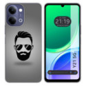 Funda Silicona para Vivo Y21 5G diseño Barba Dibujos
