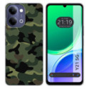 Funda Silicona para Vivo Y21 5G diseño Camuflaje Dibujos