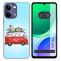 Funda Silicona para Vivo Y21 5G diseño Furgoneta Dibujos