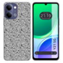 Funda Silicona para Vivo Y21 5G diseño Letras Dibujos