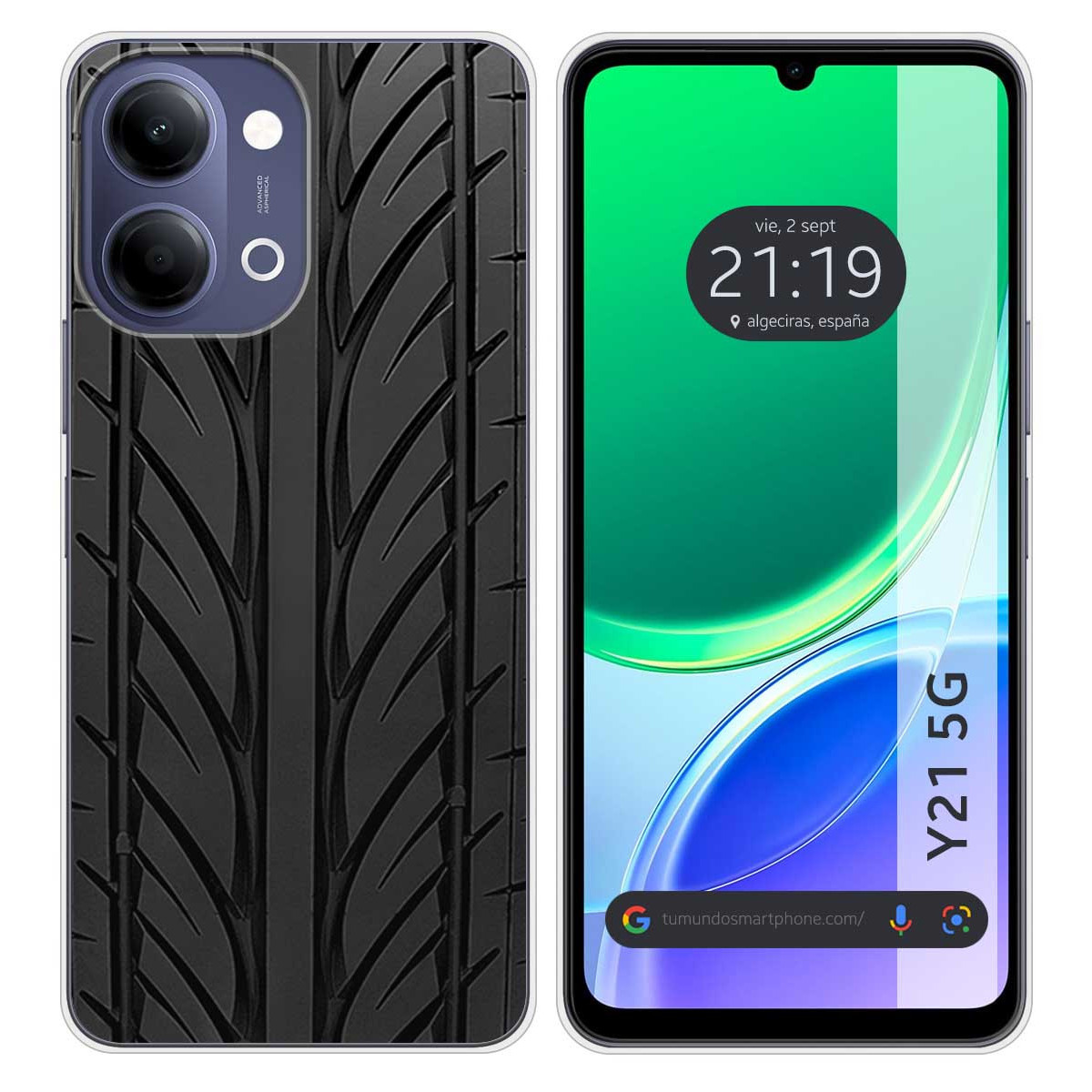 Funda Silicona para Vivo Y21 5G diseño...