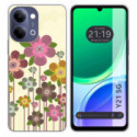 Funda Silicona para Vivo Y21 5G diseño Primavera En Flor Dibujos