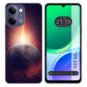 Funda Silicona para Vivo Y21 5G diseño Tierra Dibujos