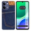 Funda Silicona para Vivo Y21 5G diseño Vaquero Dibujos