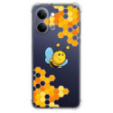Funda Silicona Antigolpes para Vivo Y21 5G diseño Abeja Dibujos
